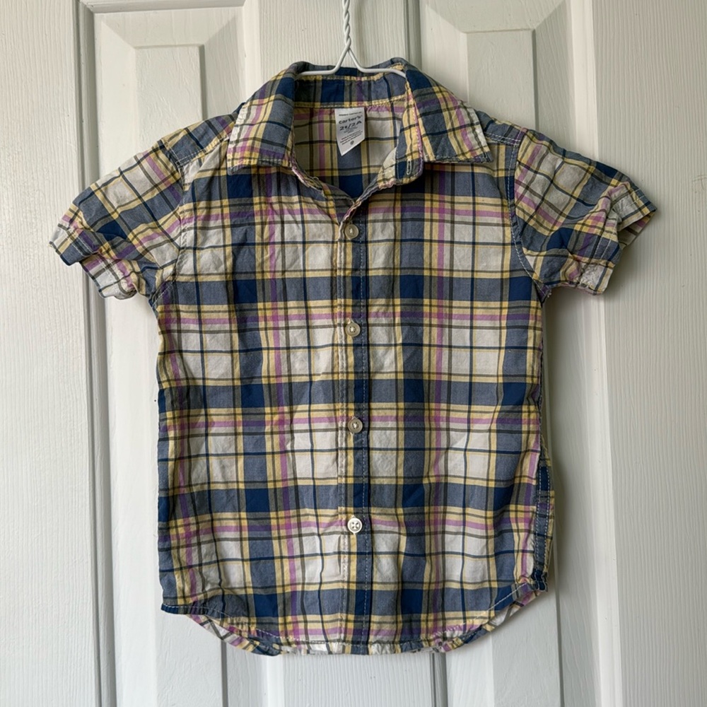 New toddler button up shirt